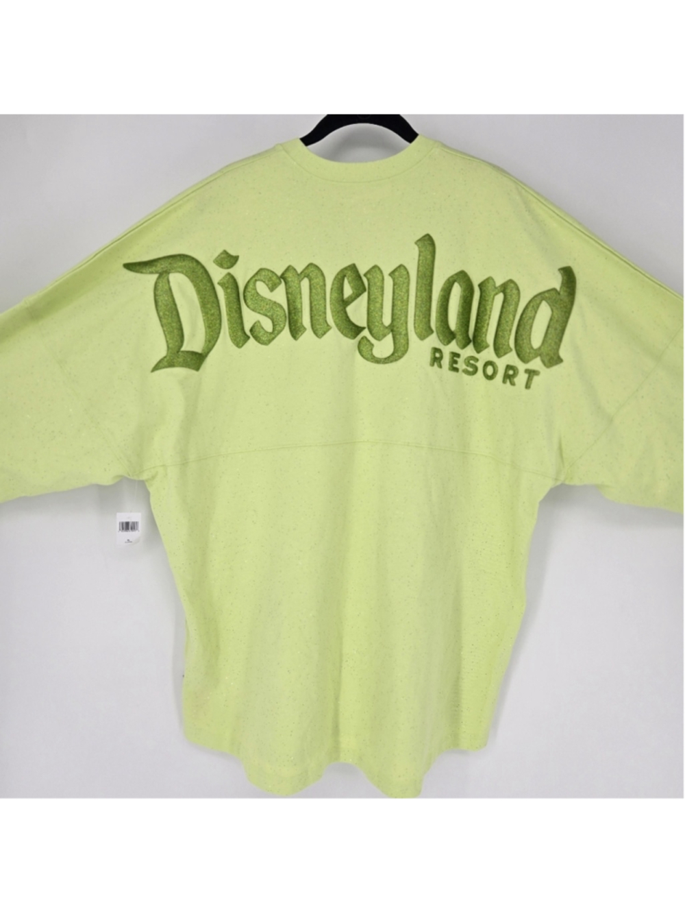 Disney Parks 2025 Tinker Bell Spirit Jersey – Green Disneyland Size XL NWT